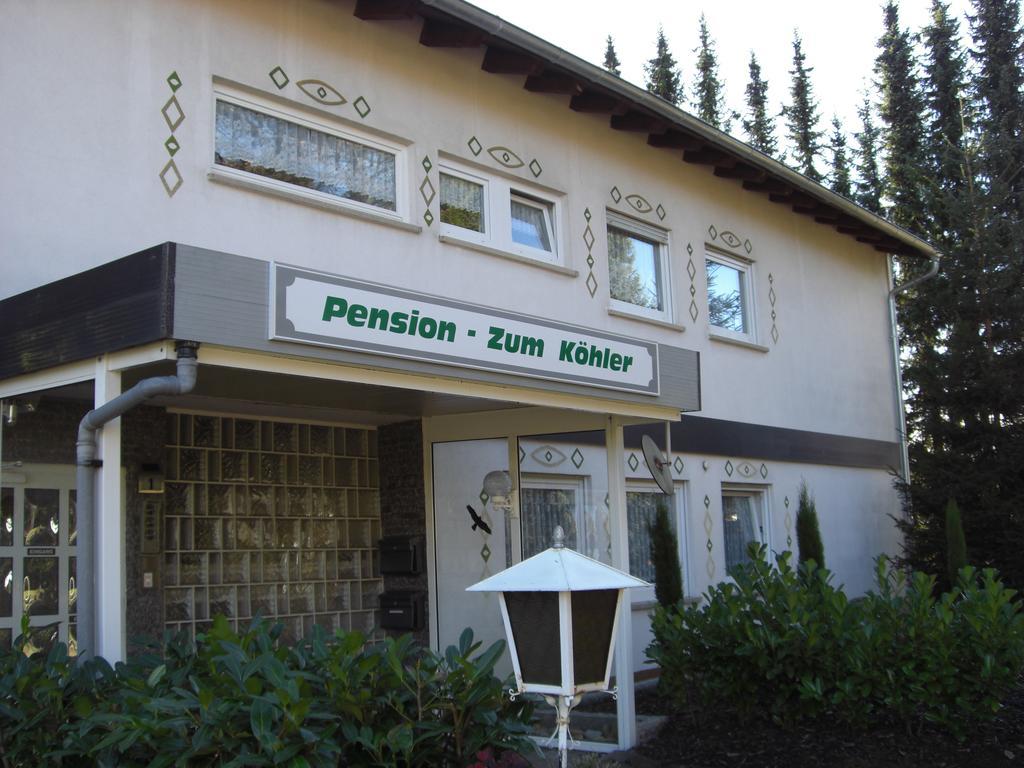 Pension Zum Koehler Schönwalde Exterior foto